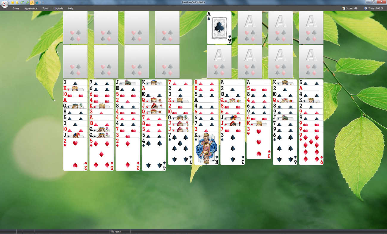 Free FreeCell Solitaire - FreeCell Two Decks screenshot
